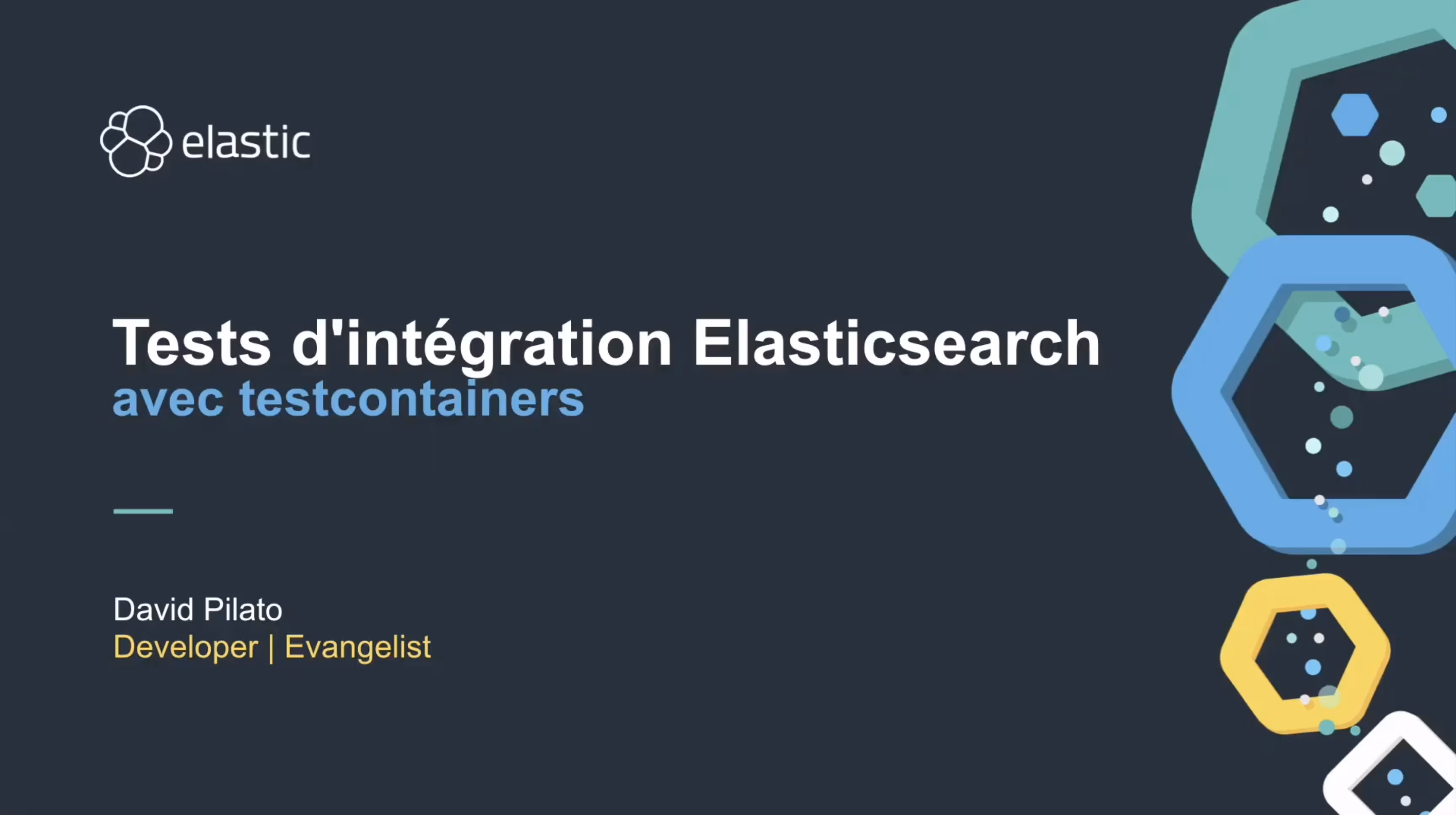 Testcontainers for real integration tests with Elasticsearch